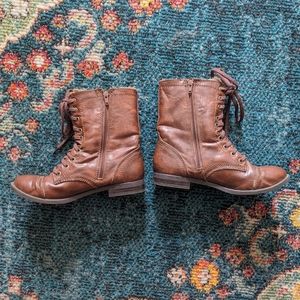 BRASH Zip Up Fur Winter Boots